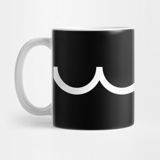 Surfing Wave T-shirt Mug